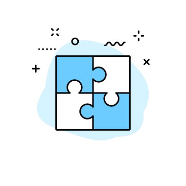 Çizgi tarzında Yaratıcılık ve Fikir web simgeleri. Yaratıcılık, Çözüm Bulma, Beyin Fırtınası, Yaratıcı düşünme, Beyin. Vektör çizimi.