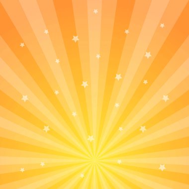 Güneş ışınları illüstrasyon vektör. Işınları arka plan. Güneş Tema soyut duvar kağıdı ray. Vintage tarzı tasarım öğeleri. Web afiş. Vektör çizim.