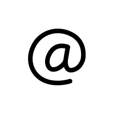 Posta simgeler kümesi. Yeni e-posta zarf. Vektör çizim.