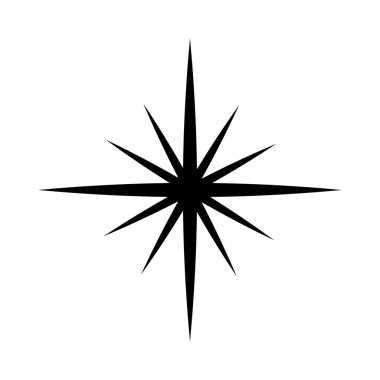 Yıldız simgesi. Rütbe, Premium, özlülük, reyting. Vektör çizimi.