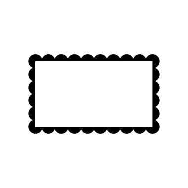 Boş Posta Pulu. Vektör illüstrasyon boş posta pulları.