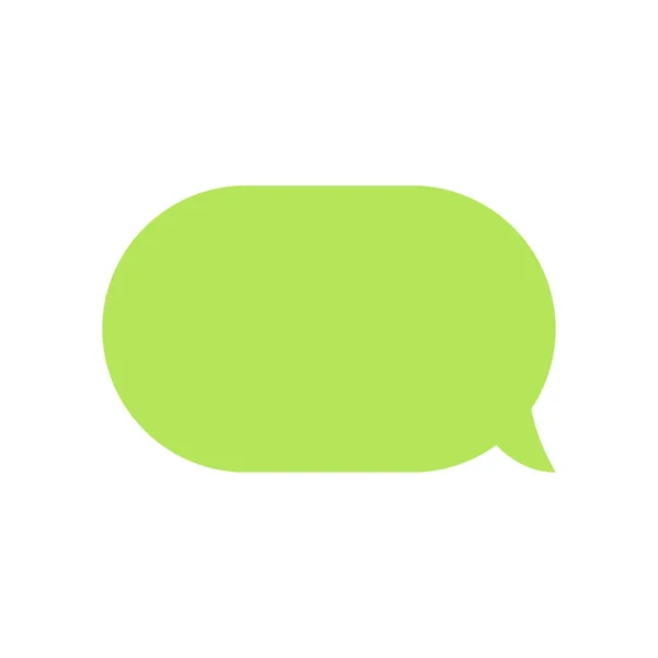 Message bubbles chat vector. Vector template of message bubbles chat boxes icons. — Stock Vector