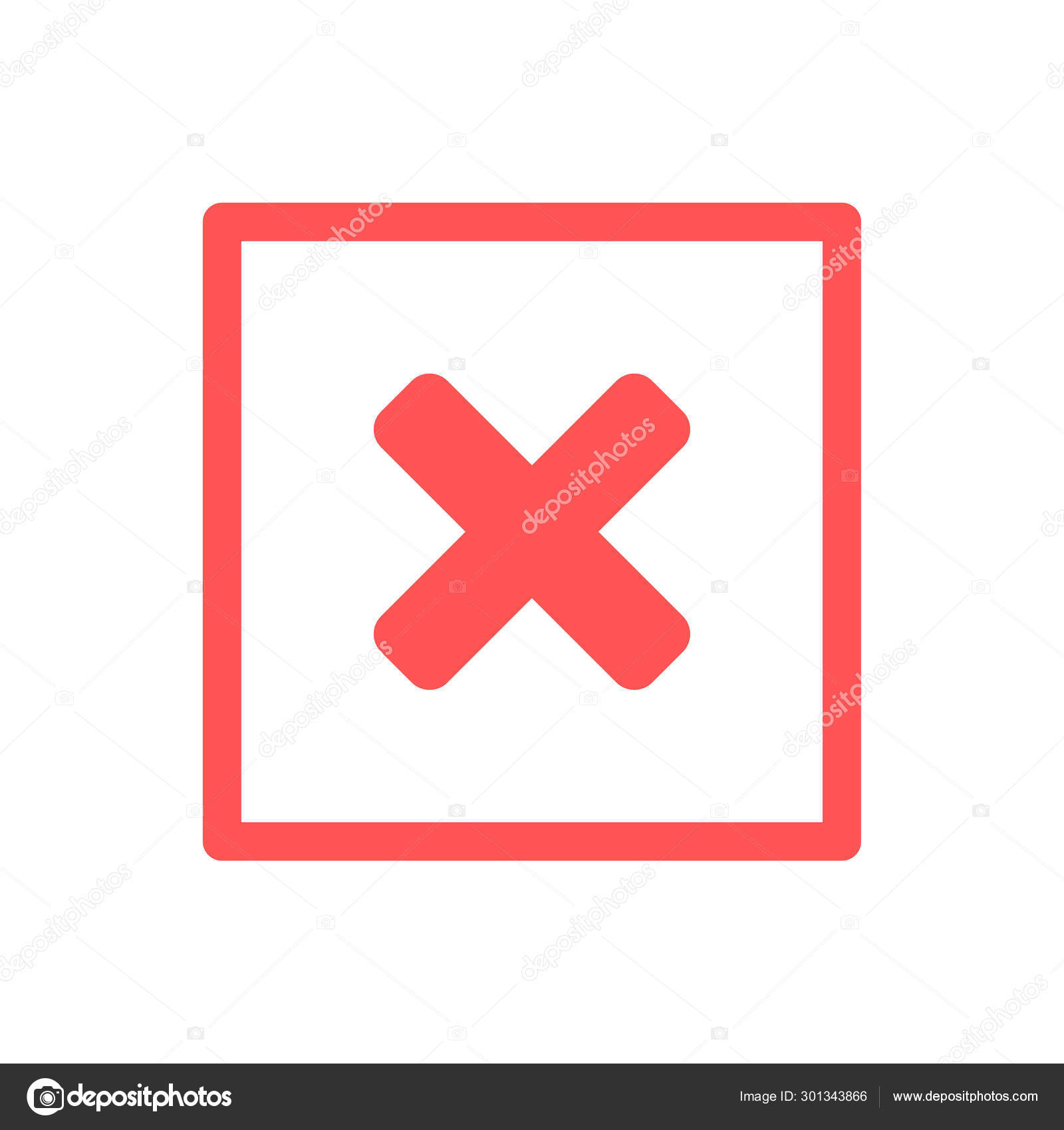 Marca de verificação verde e ícone cruz vermelha definido. Ícone aprovado.  Círculo e quadrado. Adesivo com carrapato. Marque o símbolo na cor verde.  Ilustração vetorial . Vetor de ©Sergii19.i.ua 301343866, image size:1600x1700