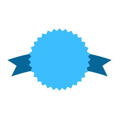 Şerit veya etiket, etiket, afiş. Düz şerit çizim beyaz arka plan üzerinde izole. Retro tarzı. Vintage. Şerit.