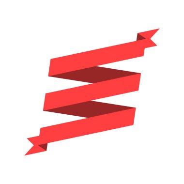 Şerit veya etiket, etiket, afiş. Düz şerit çizim beyaz arka plan üzerinde izole. Retro tarzı. Vintage. Şerit.