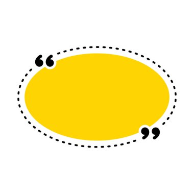 Simge vektör tırnak. Quotemarks anahat, konuşma işaretleri, ters virgül veya koleksiyon işaretler konuşmayı. Vektör hat sanat illüstrasyon izole beyaz arka plan üzerinde.