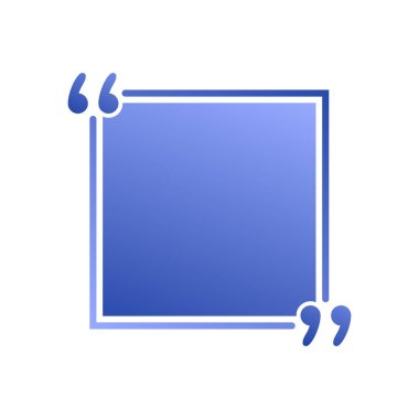 Simge vektör tırnak. Quotemarks anahat, konuşma işaretleri, ters virgül veya koleksiyon işaretler konuşmayı. Vektör hat sanat illüstrasyon izole beyaz arka plan üzerinde.