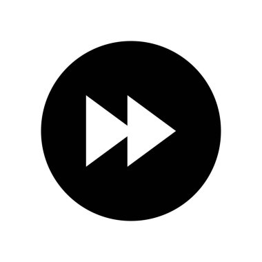 Ok büyük siyah simge. Ok simgesi. Imleç. Modern basit oklar. Vektör çizimi.