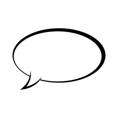 Konuşma baloncukları. Retro boş komik baloncuklar. Etiketler. Vektör çizimi.