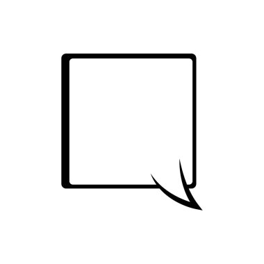 Konuşma baloncukları. Retro boş komik baloncuklar. Etiketler. Vektör çizimi.