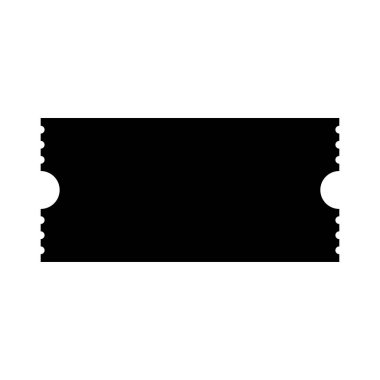 Bilet şablonları. Konser bileti, kupon. Vektör çizimi.