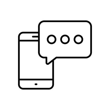 En iyi sohbet konuşma kabarcık simgesi. İleti şablonu, sohbet kutuları simgelerini baloncuklar. Sohbet, baloncuk, konuşma, mesaj. Vektör çizimi.