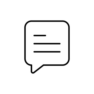 En iyi sohbet konuşma kabarcık simgesi. İleti şablonu, sohbet kutuları simgelerini baloncuklar. Sohbet, baloncuk, konuşma, mesaj. Vektör çizimi.