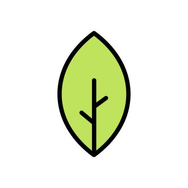 Ağaç simgesi. Yeşil bitkilerin, ormanın simgesi. Ağaçlar çizimler. Doğa. Vektör çizimleri.