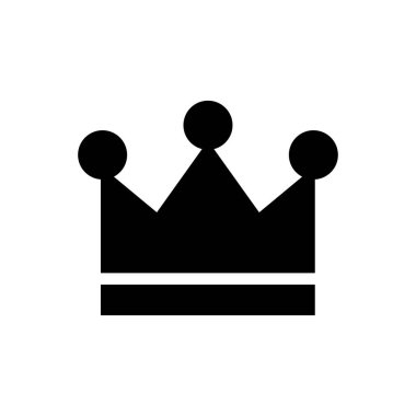 Quolity taçlar. Kraliyet Crown simgesi. Vintage taç. Vektör çizimi.