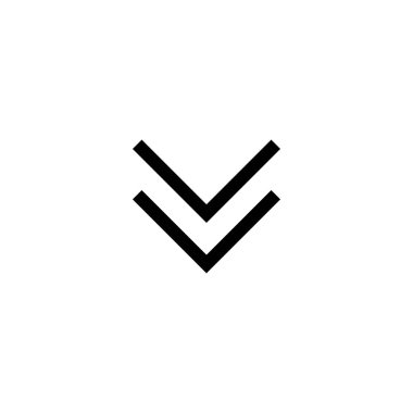 Ok büyük siyah simge. Ok simgesi. Imleç. Modern basit oklar. Vektör çizimi.