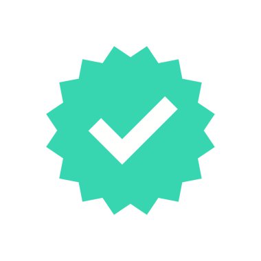 Yeşil onay işareti ve kırmızı çapraz simge kümesi. Onaylı simge. Daire ve kare. Kene ile etiket. Yeşil renkte işareti ni işaretleyin. Vektör çizimi.