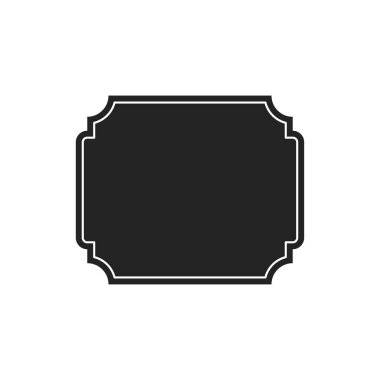 Kalkanlar koleksiyonu. Siyah siluet kalkan şekli, siyah etiket. Vintage veya retro kalkanlar ayarlayın. Vektör çizimi.