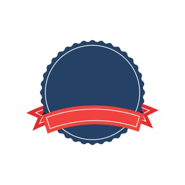 Şerit veya etiket, etiket, afiş. Düz şerit çizim beyaz arka plan üzerinde izole. Retro tarzı. Vintage. Şerit.