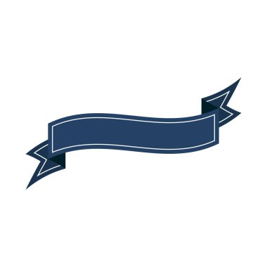 Şerit veya etiket, etiket, afiş. Düz şerit çizim beyaz arka plan üzerinde izole. Retro tarzı. Vintage. Şerit.