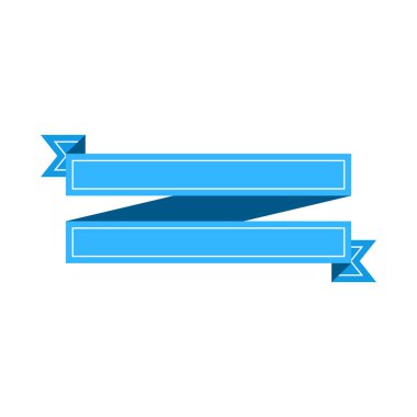 Şerit veya etiket, etiket, afiş. Düz şerit çizim beyaz arka plan üzerinde izole. Retro tarzı. Vintage. Şerit.