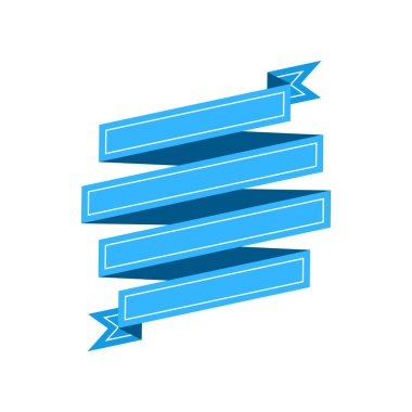 Şerit veya etiket, etiket, afiş. Düz şerit çizim beyaz arka plan üzerinde izole. Retro tarzı. Vintage. Şerit.