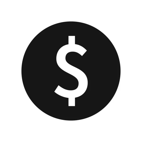 Icona di riduzione dei costi. Immagine isolata su sfondo bianco. Illustrazione vettoriale . — Vettoriale Stock