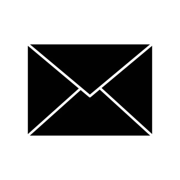 Ícones de envelopes com uma imagem de uma carta fechada. Documento em papel incluído num envelope. Entrega de correspondência ou documentos de escritório. Ilustração vetorial . — Vetor de Stock