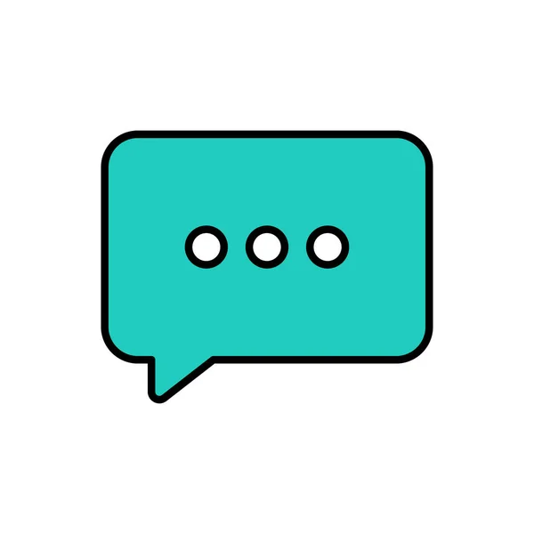 Best chat speech bubble icon. Template of message bubbles chat boxes icons. Chat, bubble, speech, message. Vector illustration.