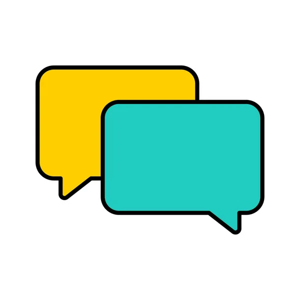 Best chat speech bubble icon. Template of message bubbles chat boxes icons. Chat, bubble, speech, message. Vector illustration.