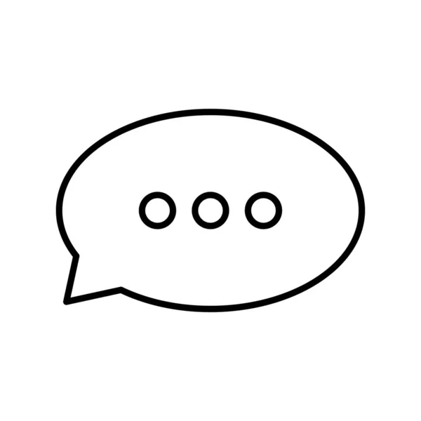 Bestes Chat-Sprechblasensymbol. Vorlage für Nachrichtenblasen Chat-Boxen Symbole. Chat, Blase, Sprache, Botschaft. Vektorillustration. — Stockvektor