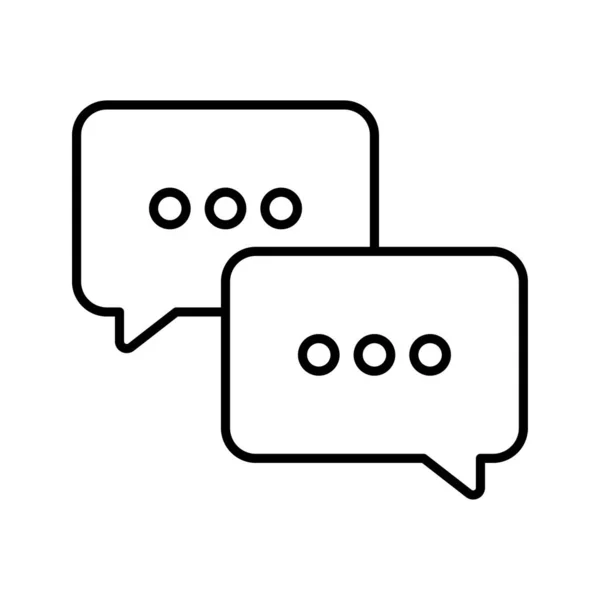 Meilleure bulle de discours chat icône. Modèle de bulles de message boîtes de chat icônes. Chat, bulle, discours, message. Illustration vectorielle . — Image vectorielle