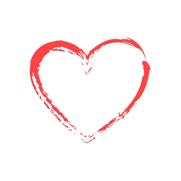 Like und Heart Ikone. Live-Stream Video, Chat, Likes. Soziale Netzwerke wie rote Herz Web-Buttons isoliert auf weißem Hintergrund. — Stockvektor