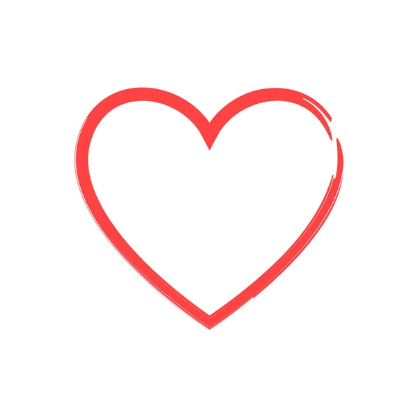 Come e icona del cuore. Video in diretta streaming, chat, mi piace. Reti sociali come pulsanti web cuore rosso isolati su sfondo bianco. — Vettoriale Stock