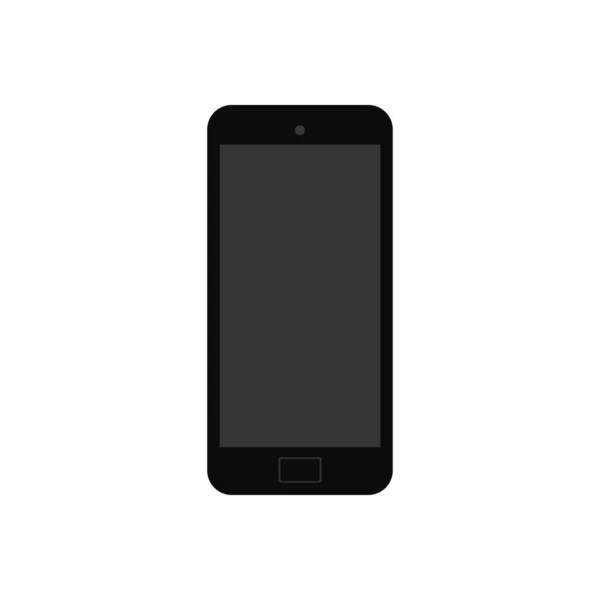 Smartphone icoon. Elektronische apparaten, Web Design vector template met smartphone, mobiele telefoon. Plat ontwerp, vector illustratie op achtergrond. — Stockvector