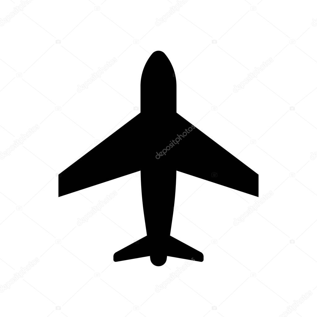 Airplanes icon. Plane icon, passenger airplane, aircraft. Vector Illustration.