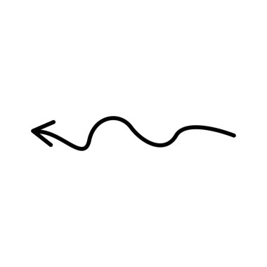 Ok büyük siyah simge. Ok simgesi. Imleç. Modern basit oklar. Vektör çizimi.