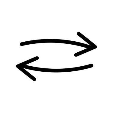 Ok büyük siyah simge. Ok simgesi. Imleç. Modern basit oklar. Vektör çizimi.