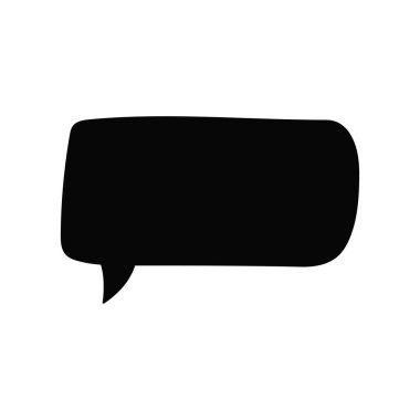 Konuşma baloncukları. Tırnak simgesi vektörü. Mesaj kabarcıkları sohbet. Boş retro boş komik kabarcık. Etiketler. İletişim balonları. Vektör çizimi.