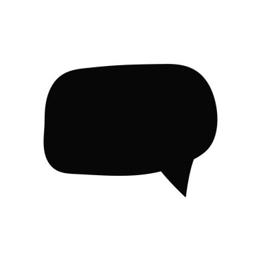 Konuşma baloncukları. Tırnak simgesi vektörü. Mesaj kabarcıkları sohbet. Boş retro boş komik kabarcık. Etiketler. İletişim balonları. Vektör çizimi.