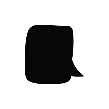 Konuşma baloncukları. Tırnak simgesi vektörü. Mesaj kabarcıkları sohbet. Boş retro boş komik kabarcık. Etiketler. İletişim balonları. Vektör çizimi.