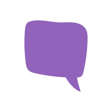 Konuşma baloncukları. Tırnak simgesi vektörü. Mesaj kabarcıkları sohbet. Boş retro boş komik kabarcık. Etiketler. İletişim balonları. Vektör çizimi.