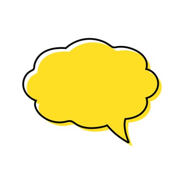 Konuşma baloncukları. Tırnak simgesi vektörü. Mesaj kabarcıkları sohbet. Boş retro boş komik kabarcık. Etiketler. İletişim balonları. Vektör çizimi.