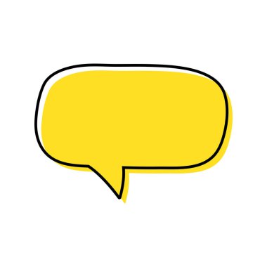 Konuşma baloncukları. Tırnak simgesi vektörü. Mesaj kabarcıkları sohbet. Boş retro boş komik kabarcık. Etiketler. İletişim balonları. Vektör çizimi.