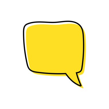 Konuşma baloncukları. Tırnak simgesi vektörü. Mesaj kabarcıkları sohbet. Boş retro boş komik kabarcık. Etiketler. İletişim balonları. Vektör çizimi.