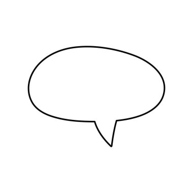 Konuşma baloncukları. Tırnak simgesi vektörü. Mesaj kabarcıkları sohbet. Boş retro boş komik kabarcık. Etiketler. İletişim balonları. Vektör çizimi.