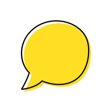 Konuşma baloncukları. Tırnak simgesi vektörü. Mesaj kabarcıkları sohbet. Boş retro boş komik kabarcık. Etiketler. İletişim balonları. Vektör çizimi.