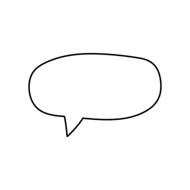 Konuşma baloncukları. Tırnak simgesi vektörü. Mesaj kabarcıkları sohbet. Boş retro boş komik kabarcık. Etiketler. İletişim balonları. Vektör çizimi.