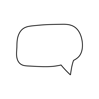 Konuşma baloncukları. Tırnak simgesi vektörü. Mesaj kabarcıkları sohbet. Boş retro boş komik kabarcık. Etiketler. İletişim balonları. Vektör çizimi.