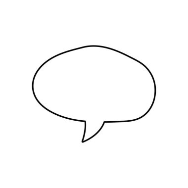 Konuşma baloncukları. Tırnak simgesi vektörü. Mesaj kabarcıkları sohbet. Boş retro boş komik kabarcık. Etiketler. İletişim balonları. Vektör çizimi.